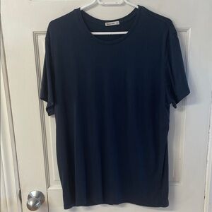 Marine Layer signature soft crew t shirt in navy blue men’s size M/L